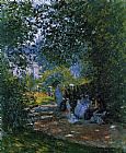 The Parc Monceau Paris 3 by Claude Monet